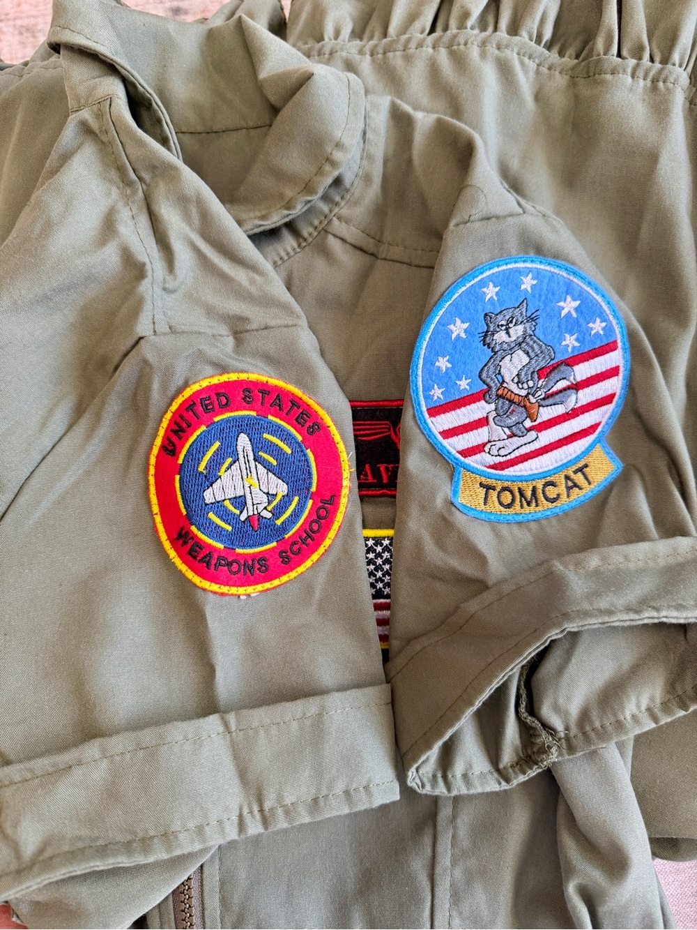 🇺🇸🫡Women’s Top Gun Costume Flight Dress Leg Avenue - Picture 9 of 13